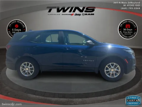 Photos of 2023 Chevrolet Equinox LS for sale in Wayland, MI at Twins Chrysler Dodge Jeep Ram