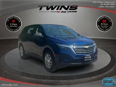 Blue 2023 Chevrolet Equinox LS for sale in Wayland, MI
