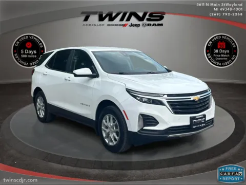 White 2023 Chevrolet Equinox LT for sale in Wayland, MI