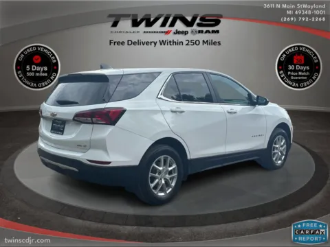 Another view of 2023 Chevrolet Equinox LT for sale in Wayland, MI at Twins Chrysler Dodge Jeep Ram