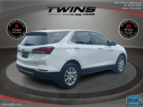 Another view of 2023 Chevrolet Equinox LT for sale in Wayland, MI at Twins Chrysler Dodge Jeep Ram