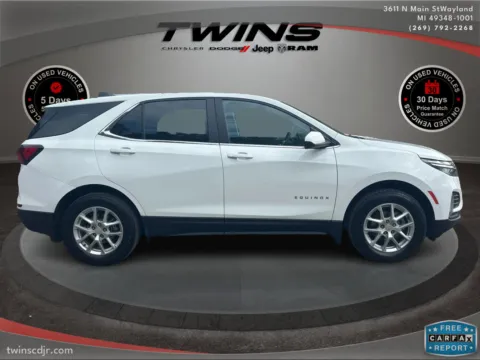 Photos of 2023 Chevrolet Equinox LT for sale in Wayland, MI at Twins Chrysler Dodge Jeep Ram