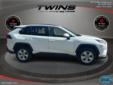 Photos of 2020 Toyota RAV4 Hybrid XLE for sale in Wayland, MI at Twins Chrysler Dodge Jeep Ram