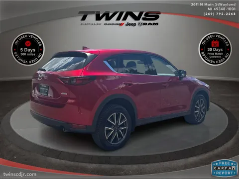 Another view of 2018 Mazda CX-5 Grand Touring for sale in Wayland, MI at Twins Chrysler Dodge Jeep Ram