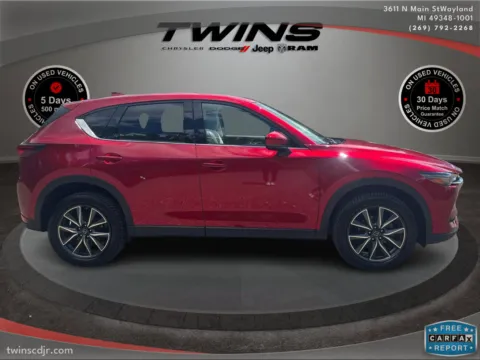 Photos of 2018 Mazda CX-5 Grand Touring for sale in Wayland, MI at Twins Chrysler Dodge Jeep Ram