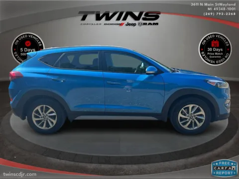 Photos of 2017 Hyundai Tucson SE Plus for sale in Wayland, MI at Twins Chrysler Dodge Jeep Ram