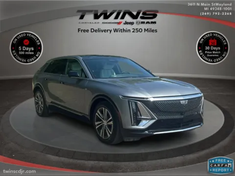 Silver 2024 Cadillac LYRIQ Luxury for sale in Wayland, MI