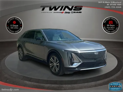 Silver 2024 Cadillac LYRIQ Luxury for sale in Wayland, MI