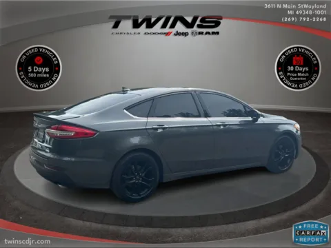 Another view of 2020 Ford Fusion SE for sale in Wayland, MI at Twins Chrysler Dodge Jeep Ram