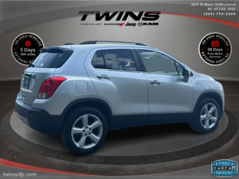 Another view of 2016 Chevrolet Trax LTZ for sale in Wayland, MI at Twins Chrysler Dodge Jeep Ram