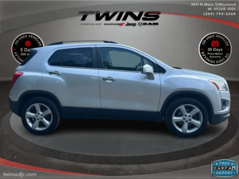 Photos of 2016 Chevrolet Trax LTZ for sale in Wayland, MI at Twins Chrysler Dodge Jeep Ram