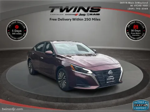 Red 2024 Nissan Altima 2.5 SV for sale in Wayland, MI