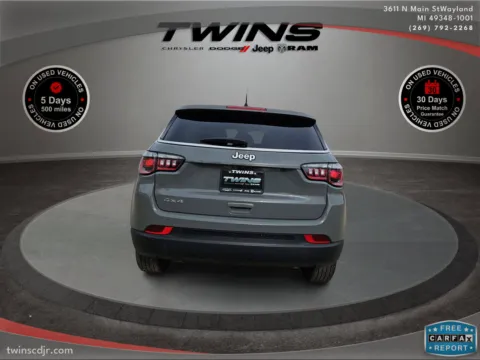 More photos of 2024 Jeep Compass Sport at Twins Chrysler Dodge Jeep Ram, MI