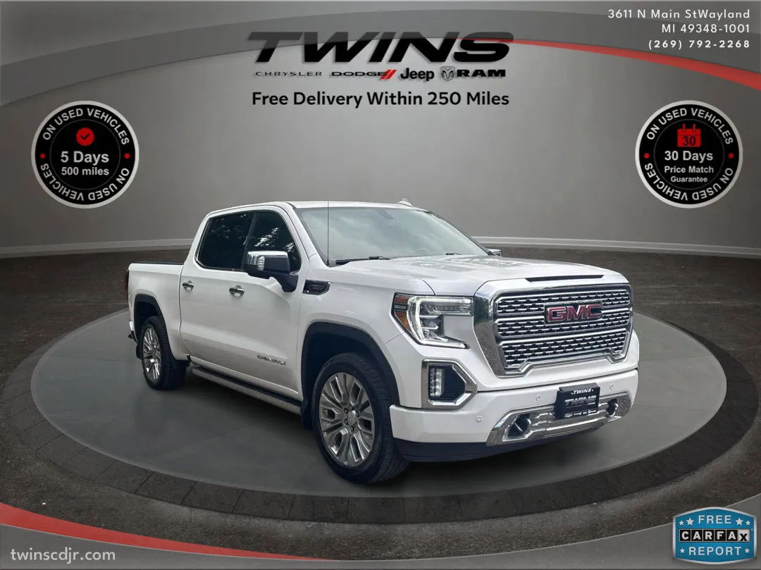 White 2022 GMC Sierra 1500 Limited Denali for sale in Wayland, MI