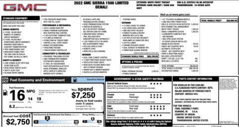 More photos of 2022 GMC Sierra 1500 Limited Denali at Twins Chrysler Dodge Jeep Ram, MI