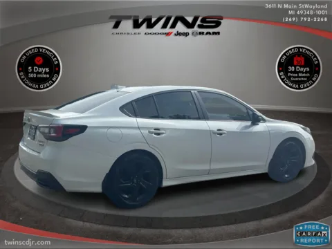 Another view of 2021 Subaru Legacy Sport for sale in Wayland, MI at Twins Chrysler Dodge Jeep Ram