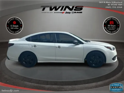 Photos of 2021 Subaru Legacy Sport for sale in Wayland, MI at Twins Chrysler Dodge Jeep Ram