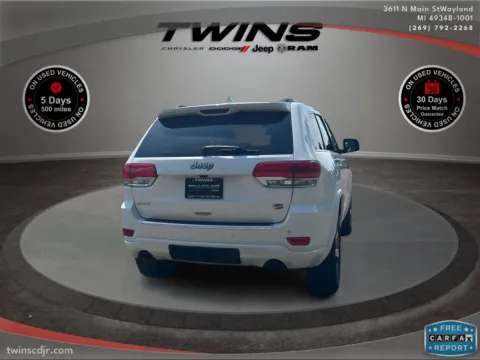 More photos of 2014 Jeep Grand Cherokee Overland at Twins Chrysler Dodge Jeep Ram, MI