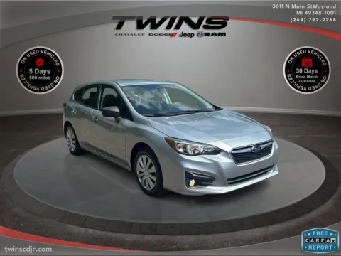 Silver 2017 Subaru Impreza 2.0I for sale in Wayland, MI