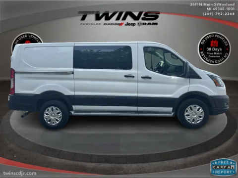 Photos of 2023 Ford Transit Cargo Van 250 for sale in Wayland, MI at Twins Chrysler Dodge Jeep Ram