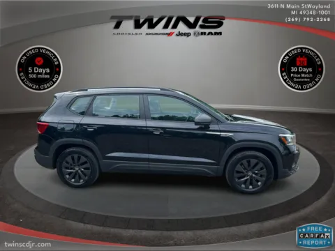 Black 2022 Volkswagen Taos S for sale in Wayland, MI
