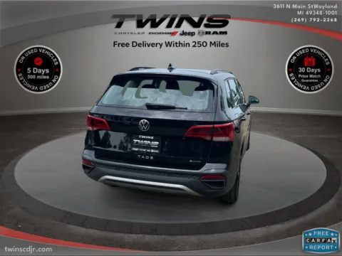 Another view of 2022 Volkswagen Taos S for sale in Wayland, MI at Twins Chrysler Dodge Jeep Ram