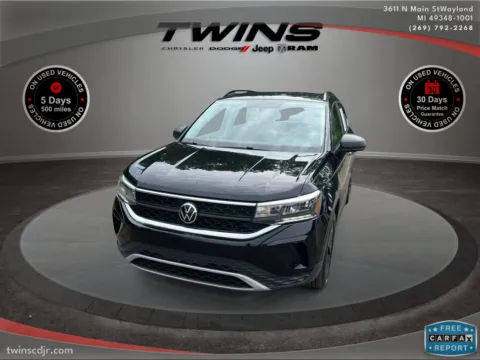 Photos of 2022 Volkswagen Taos S for sale in Wayland, MI at Twins Chrysler Dodge Jeep Ram