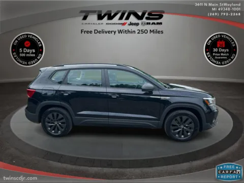 Black 2022 Volkswagen Taos S for sale in Wayland, MI