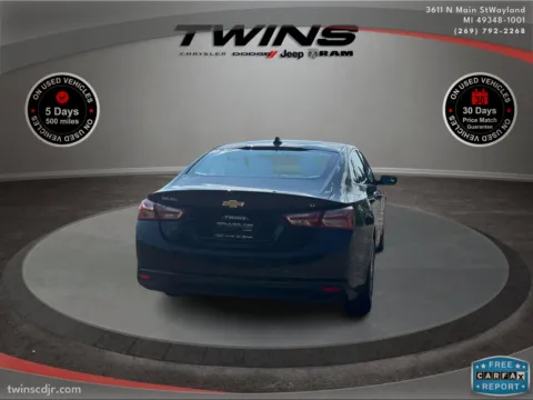 More photos of 2021 Chevrolet Malibu LT at Twins Chrysler Dodge Jeep Ram, MI