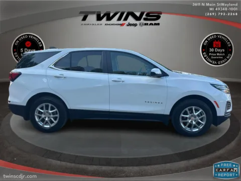Photos of 2024 Chevrolet Equinox LT for sale in Wayland, MI at Twins Chrysler Dodge Jeep Ram