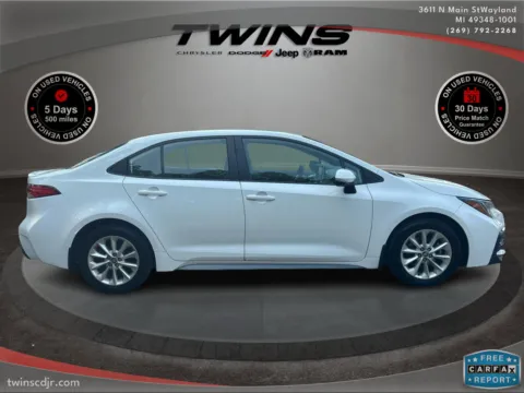 Photos of 2020 Toyota Corolla for sale in Wayland, MI at Twins Chrysler Dodge Jeep Ram