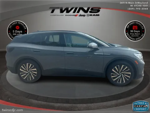 Photos of 2024 Volkswagen ID.4 S for sale in Wayland, MI at Twins Chrysler Dodge Jeep Ram