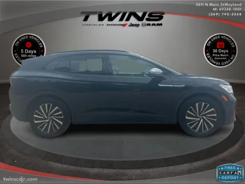 Photos of 2024 Volkswagen ID.4 S for sale in Wayland, MI at Twins Chrysler Dodge Jeep Ram
