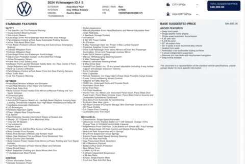 More photos of 2024 Volkswagen ID.4 S at Twins Chrysler Dodge Jeep Ram, MI