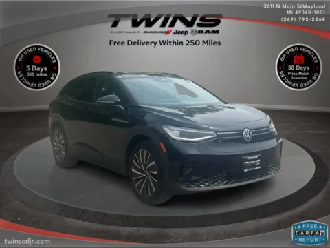 Black 2024 Volkswagen ID.4 S for sale in Wayland, MI