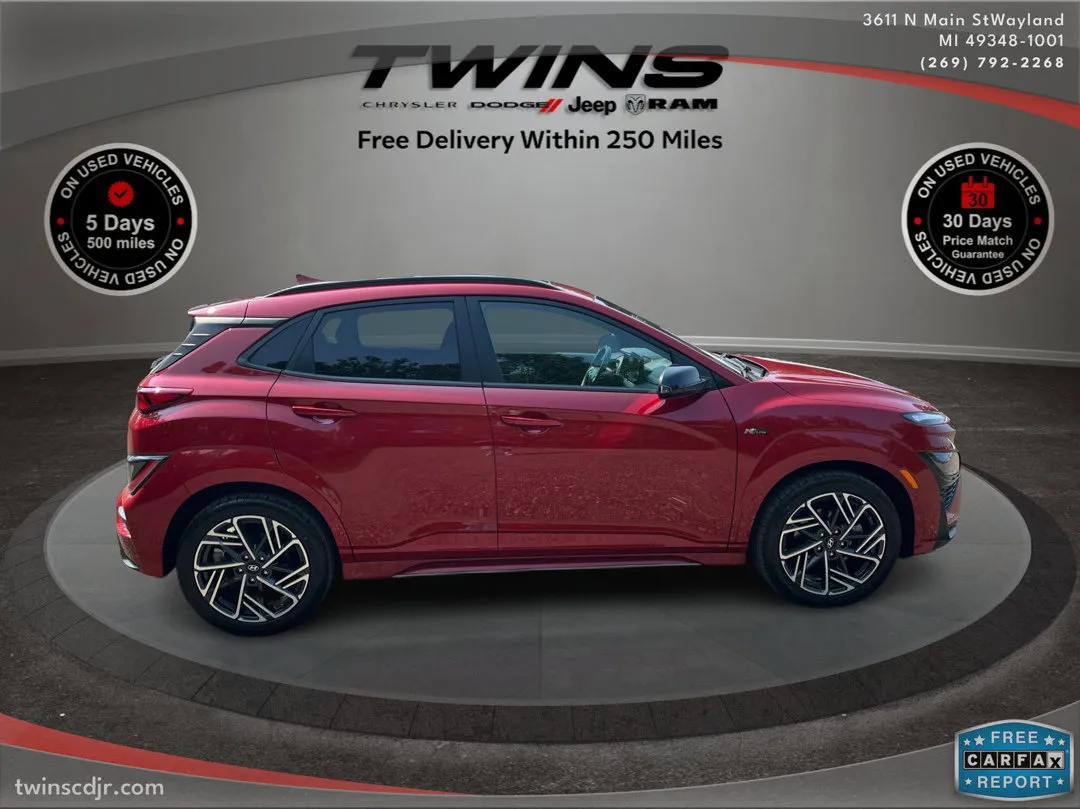 Red 2022 Hyundai Kona N Line for sale in Wayland, MI