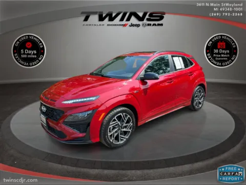 Red 2022 Hyundai Kona N Line for sale in Wayland, MI
