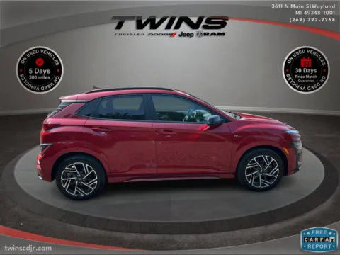 Red 2022 Hyundai Kona N Line for sale in Wayland, MI