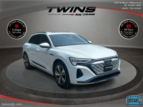 Black 2024 Audi Q8 e-tron Premium Plus for sale in Wayland, MI