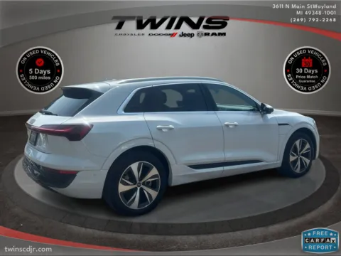 Another view of 2024 Audi Q8 e-tron Premium Plus for sale in Wayland, MI at Twins Chrysler Dodge Jeep Ram