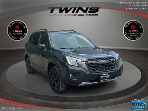 Gray 2022 Subaru Forester Wilderness for sale in Wayland, MI