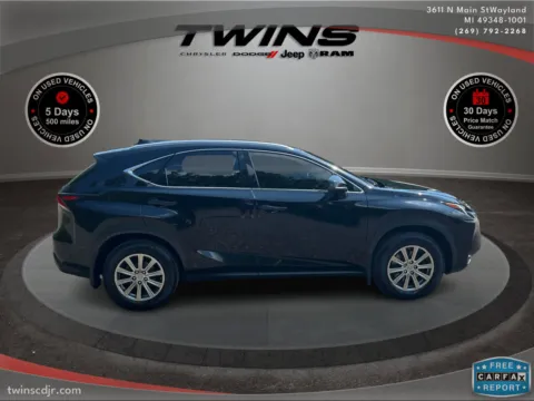 Black 2015 Lexus NX 200t for sale in Wayland, MI