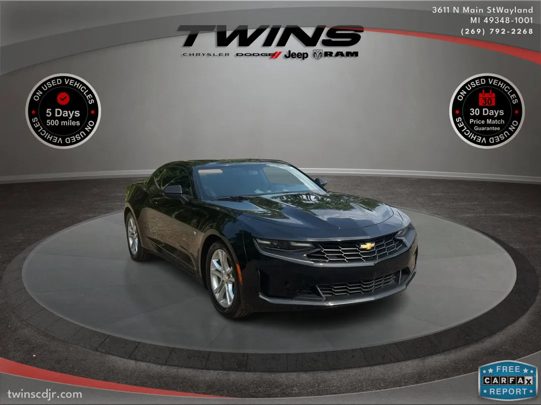 Black 2020 Chevrolet Camaro 1LS for sale in Wayland, MI