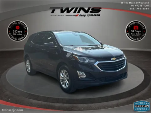 Blue 2020 Chevrolet Equinox LT for sale in Wayland, MI