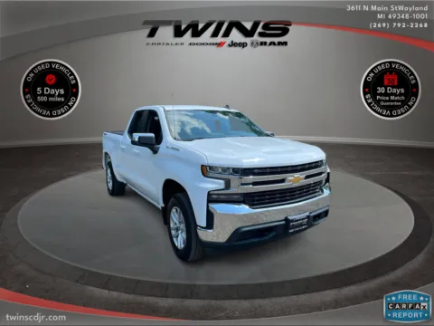 White 2020 Chevrolet Silverado 1500 LT for sale in Wayland, MI
