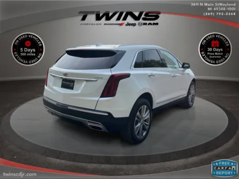 Photos of 2024 Cadillac XT5 FWD Premium Luxury for sale in Wayland, MI at Twins Chrysler Dodge Jeep Ram