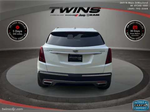Another view of 2024 Cadillac XT5 FWD Premium Luxury for sale in Wayland, MI at Twins Chrysler Dodge Jeep Ram