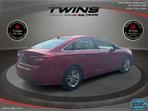Another view of 2017 Hyundai Sonata 2.4L for sale in Wayland, MI at Twins Chrysler Dodge Jeep Ram