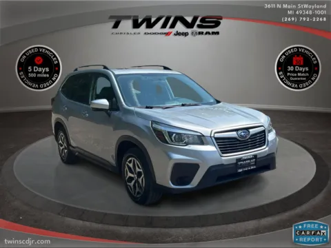 Silver 2020 Subaru Forester Premium for sale in Wayland, MI