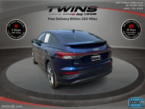 More photos of 2025 Audi Q4 e-tron Sportback Premium Plus at Twins Chrysler Dodge Jeep Ram, MI